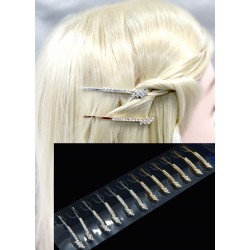 Sponka pinetka do vlasů Ariana se zirkony PN006