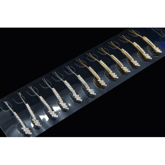 Sponka pinetka do vlasů Ariana se zirkony PN006