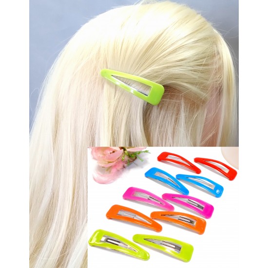 Prolamovací sponky do vlasů Neon (sada 2ks) PR38