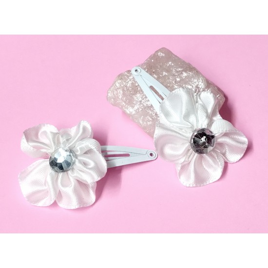 Dětské prolamovací sponky Kvítek (sada 2ks) PR17i