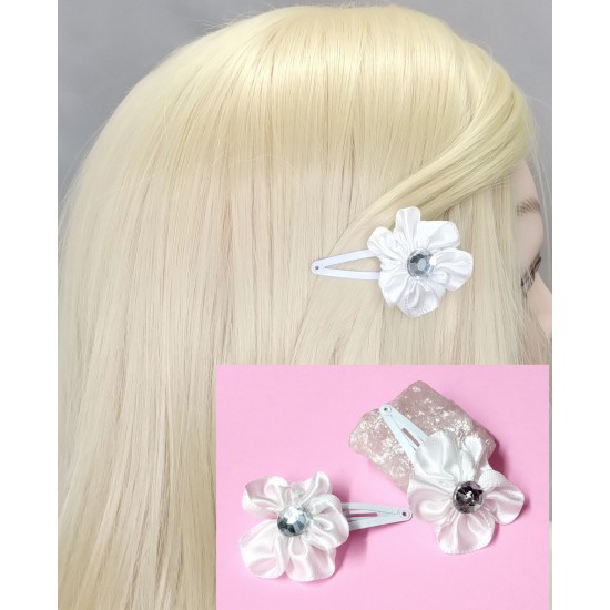 Dětské prolamovací sponky Kvítek (sada 2ks) PR17i