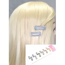 Prolamovací sponky do vlasů Denisa (sada 2ks) PR004