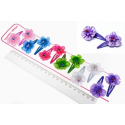 Dětské prolamovací sponky Kvítek (sada 2ks) PR007 Dětské prolamovací sponky Kvítek (sada 2ks) PR007