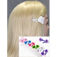 Dětské prolamovací sponky Kvítek (sada 2ks) PR007