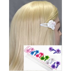 Dětské prolamovací sponky Kvítek (sada 2ks) PR007