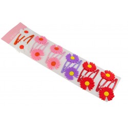 Prolamovací sponky Anika s kopretinou (sada 2ks) PR014 Prolamovací sponky Anika s kopretinou (sada 2ks) PR014