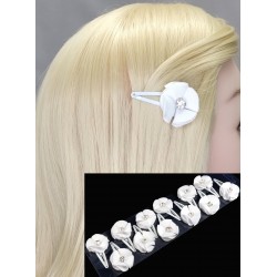 Prolamovací sponka Amálka bílé (sada 2ks) PR029