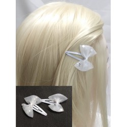 Prolamovací sponka Adélka s mašličkou (sada 2ks) PR035