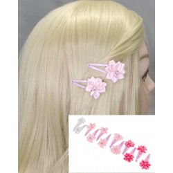 Dětské prolamovací sponky Kvítek (sada 2ks) PR17C