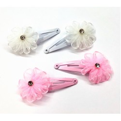 Dětské prolamovací sponky Kvítek (sada 2ks) PR017G Dětské prolamovací sponky Kvítek (sada 2ks) PR017G