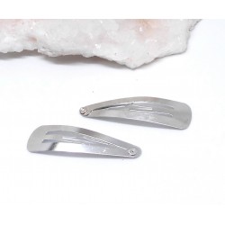 Prolamovací sponky Amálie stříbrné (sada 2ks) PR20D