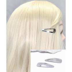 Prolamovací sponky Amálie stříbrné (sada 2ks) PR20D