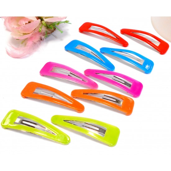 Prolamovací sponky do vlasů Neon (sada 2ks) PR38