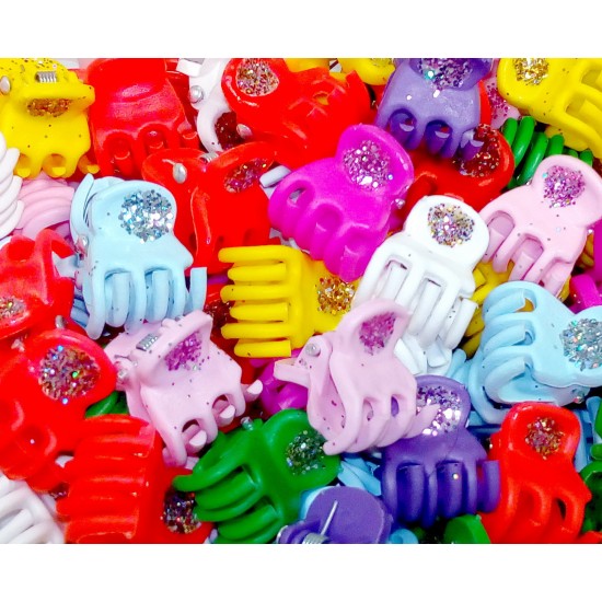 Skřipec do vlasů orchidej měkčený sada (3ks) sk945