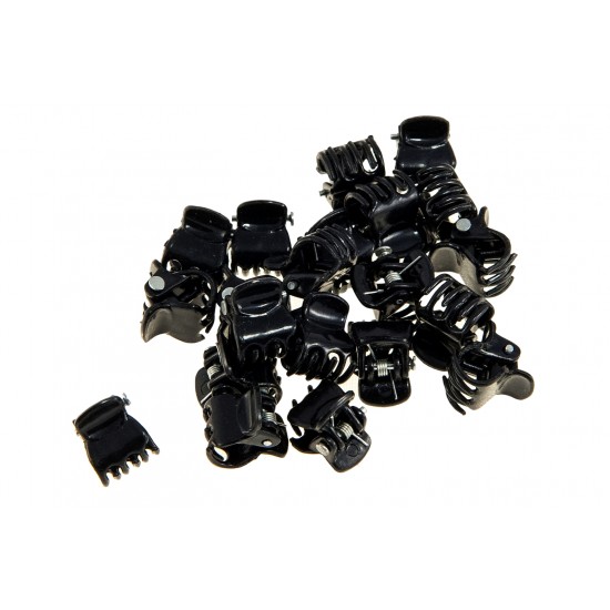 Skřipec do vlasů Adam černý (sada 5ks) SK206a