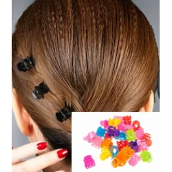 Skřipec do vlasů Orchidej sada (5ks) sk945a