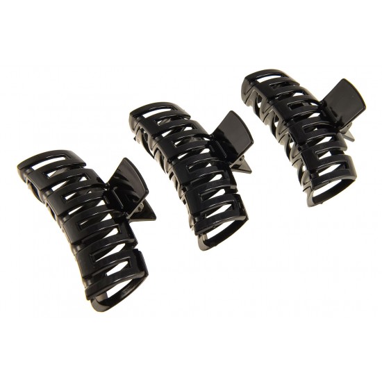 Skřipec do vlasů Berenika profilovaný černý SK023