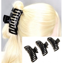 Skřipec do vlasů Berenika profilovaný černý SK023